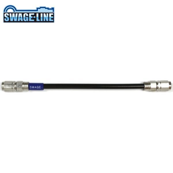 SWAGE-LINE スウェッジライン STKB-1010M-0200 イージーオーダーホース ステンレス/ブラックホース | SF-SF 200mm