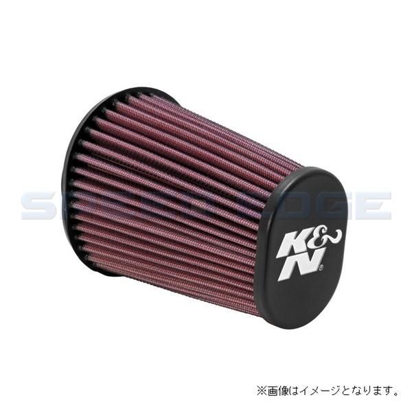K&N ケーアンドエヌ RE-0960 オーバルテーパー/ブラックパウダーコート
