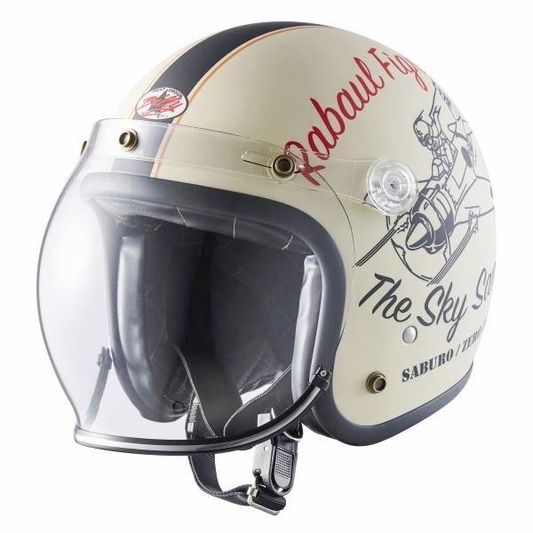 希少ジェットヘルメット FLING ACEフライングエースヒートグループ THE FLYING ACE フライングエース - ジェットヘルメット - HEAT