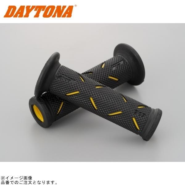 他サイト： DAYTONA デイトナ 98039 PROGRIP 耐振GELシリーズ #717(φ22.2/全長122mm)ブラック/イエロー エンド貫通の商品画像