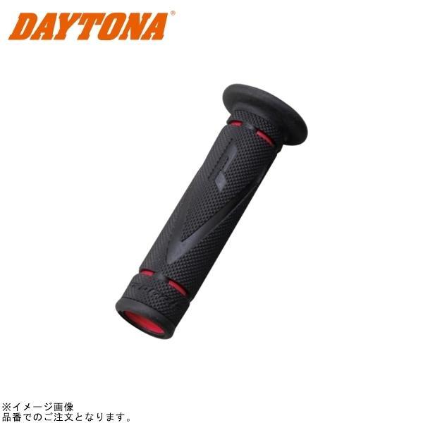 他サイト： DAYTONA デイトナ 99208 PROGRIP ハードGELシリーズ #838 OE-RA RACE(φ22.2/全長122mm) ブラック/レッド エンド貫通の商品画像