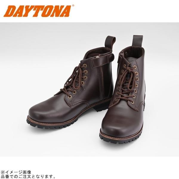 DAYTONA（デイトナ） 17137 HBS-003 ショートブーツ ダークブラウン