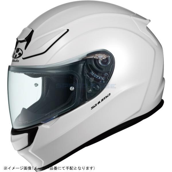 カブト　シューマ　パールホワイトMサイズ OGK Kabuto KABUTO カブト SHUMA パールホワイト Mサイズ(57-58
