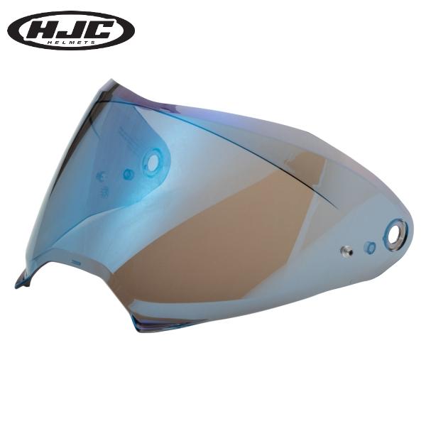 HJC ヘルメット HJP252 F70用ピンロックミラーシールド カラー:BLUE