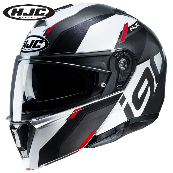 HJC ヘルメット HJH222 i90 アヴェンタ カラー:BLACK/WHITE(MC1