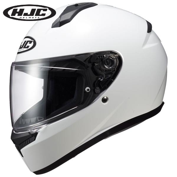HJC ヘルメット HJH232 C10 ソリッド カラー:WHITE サイズ:M : SPEED