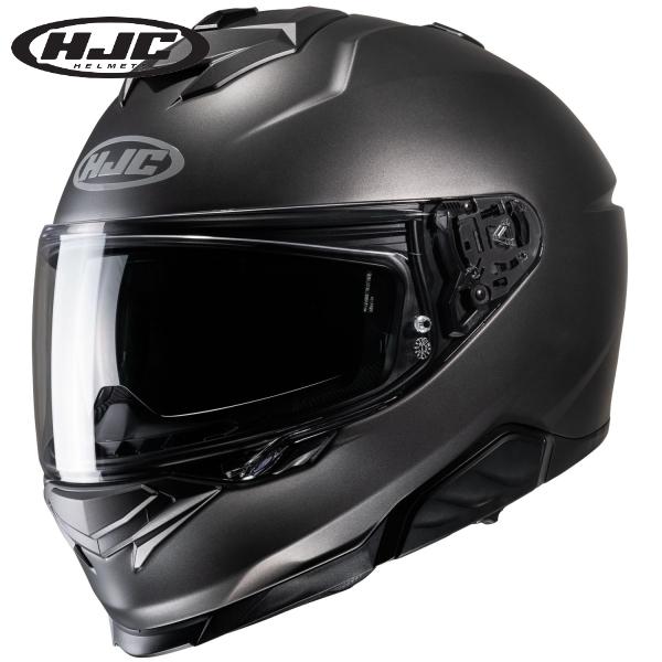 HJC ヘルメット HJH247 i71 ソリッド カラー:SEMI FLAT TITANIUM