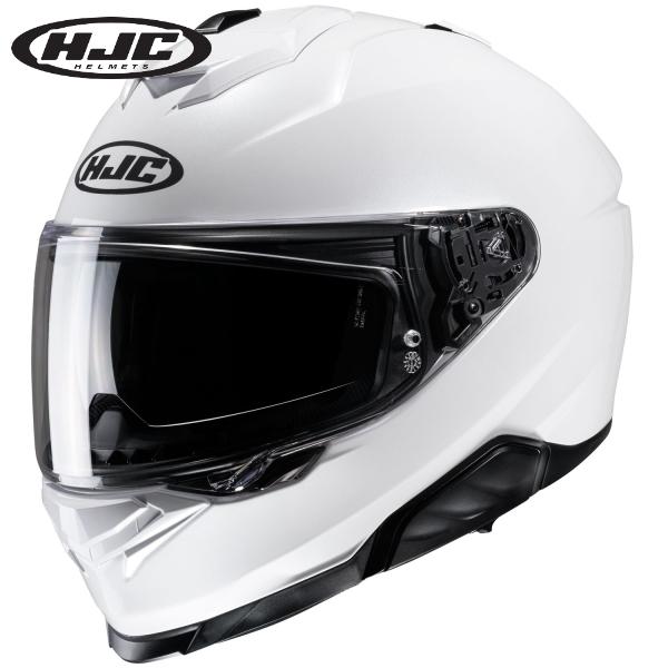 HJC ヘルメット HJH247 i71 ソリッド カラー:PEARL WHITE サイズ:S