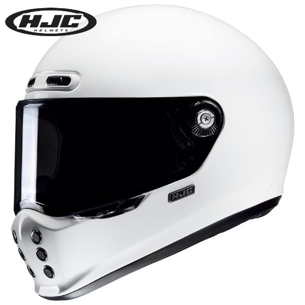 HJC ヘルメット HJH248 V10 ソリッド カラー:WHITE サイズ:XL : SPEED
