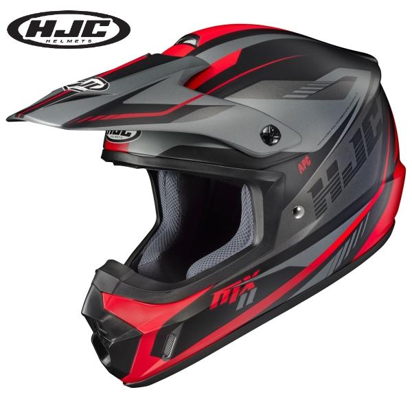 HJC ヘルメット HJH250 CS-MX2 ドリフト カラー:BLACK/RED(MC1SF