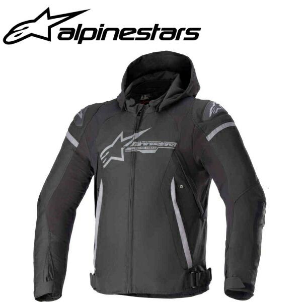 バイクウェア・装備 Alpinestars ZACA Waterproof jacket Zaca Waterproof Jacket - BLACK RACING/SPORT Textile Jackets
