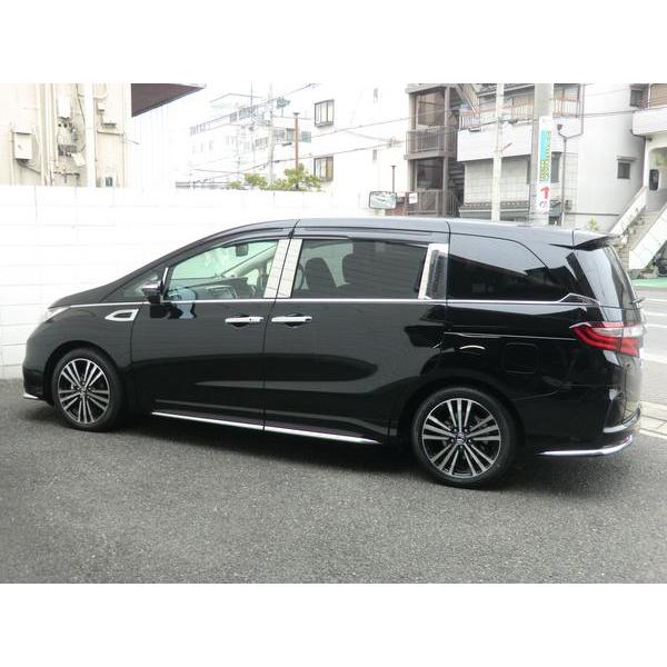 Speed1 オデッセイ Rc1 Rc2 鏡面 ステンレスピラー 10点 無限バイザー用 バイザー装着車用 Ho 167 Speed1 通販 Yahoo ショッピング