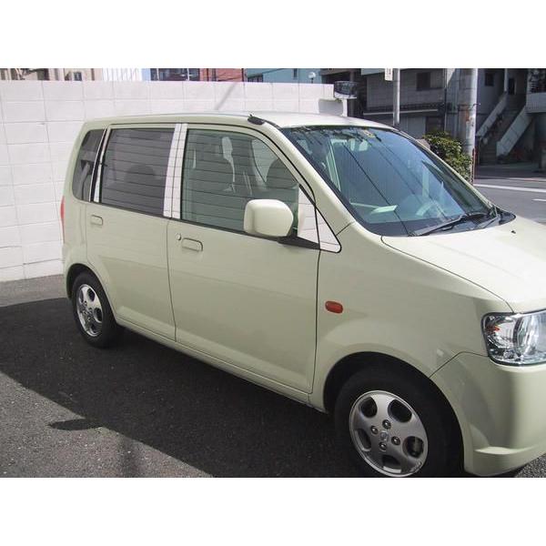 Speed1 Ekワゴン ｈ81ｗ ｈｗ スライドドア用 鏡面 ステンレスピラー 11点 バイザー無用 バイザー未装着車用 Mi 1 Speed1 通販 Yahoo ショッピング
