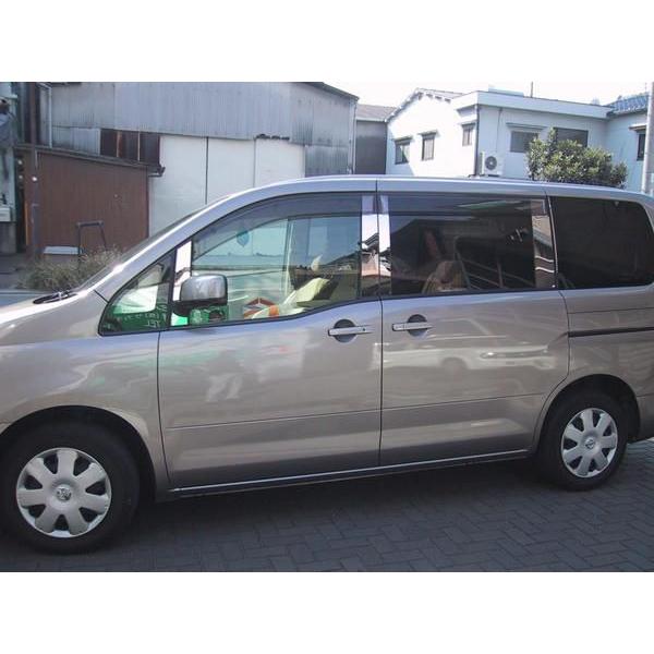 配送員設置送料無料 BRIGHTZ セレナ C25 超鏡面ステンレスブラック