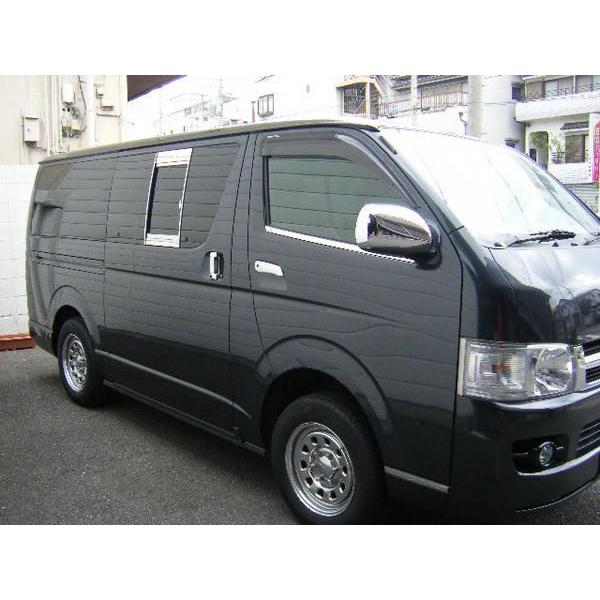 Speed1 ハイエース 0系 鏡面 ステンレスピラー 14点 両側スライドドア用 To 68 Speed1 通販 Yahoo ショッピング