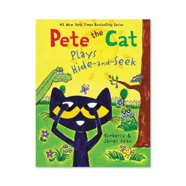 【洋書】ピートザキャット プレイ ハイド アンド シーク [キンバリー・ディーン / ジェームス・ディーン] Pete the Cat Plays Hide-and-Seek