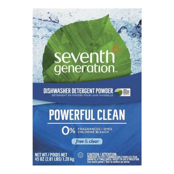 セブンスジェネレーション フリー＆クリア 食洗機用洗剤パウダー 1270g Seventh Generation Free &amp; Clear Dishwasher お取り寄せ