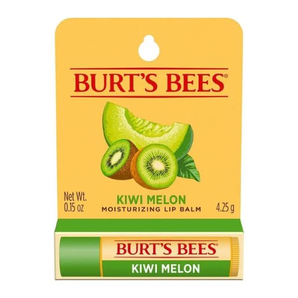 お取り寄せ バーツビーズ キウイメロン リップバーム 約4.25g Burt's Bees Kiwi Melon Lip Balm 0.15 oz.
