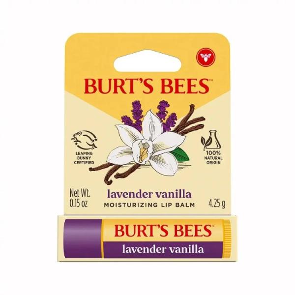 お取り寄せ バーツビーズ ラベンダーバニラ リップバーム 約4.25g Burt's Bees Lavender Vanilla Lip Balm 0