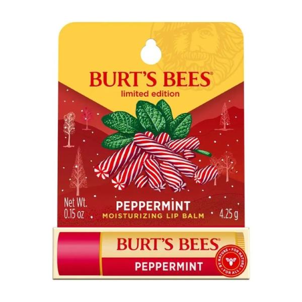 お取り寄せ [ホリデー限定]バーツビーズ ホリデー ペパーミント リップバーム 約4.25g Burt's Bees Holiday Peppermi