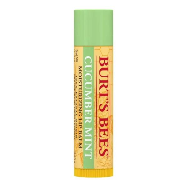 お取り寄せ バーツビーズ キューカンバーミント リップバーム 約4.25g Burt's Bees Cucumber Mint Lip Balm 0.
