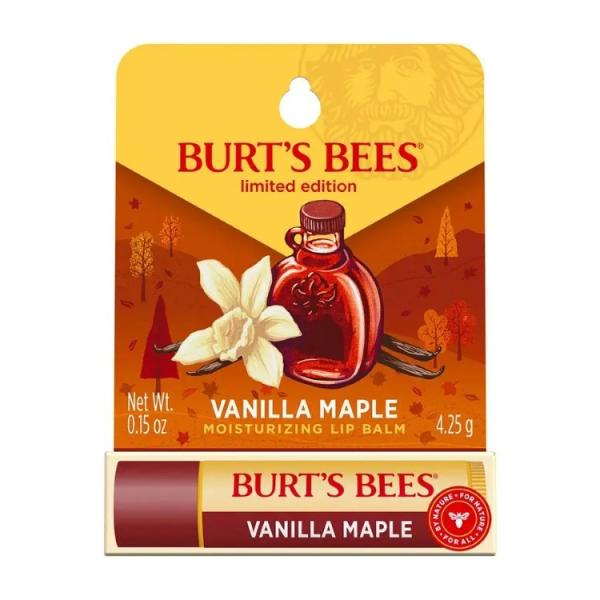 お取り寄せ [ホリデー限定]バーツビーズ ホリデー バニラメープル リップバーム 約4.25g Burt's Bees Holiday Vanilla