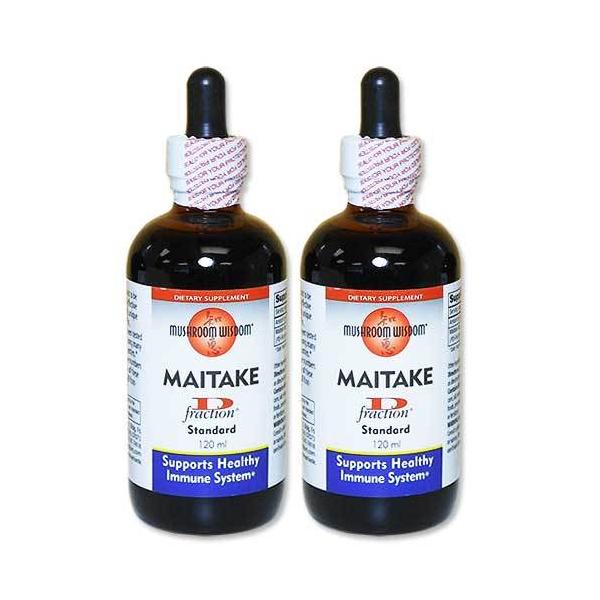 【お得サイズ】マイタケ　D-フラクション標準タイプ　120ml 2個セット