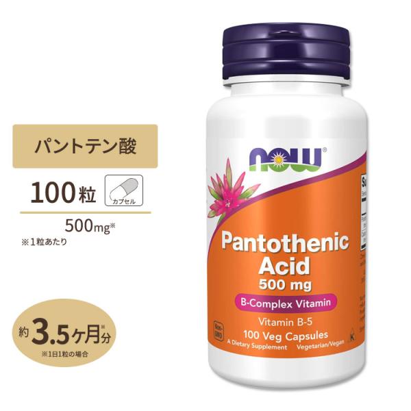 パントテン酸 サプリメント お試しサイズ パントテン酸カルシウム 100粒 Now Foods ナウフーズ Nf アメリカサプリ専門スピードボディ 通販 Yahoo ショッピング