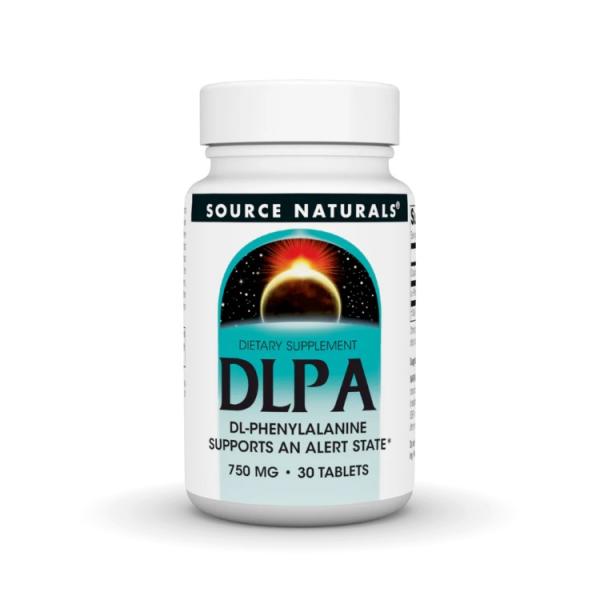 ソースナチュラルズ DLPA 750mg 30粒 Source Naturals DLPA 750 mg 30 Tablet 【お取り寄せ商品】【合わせて買いた お取り寄せ