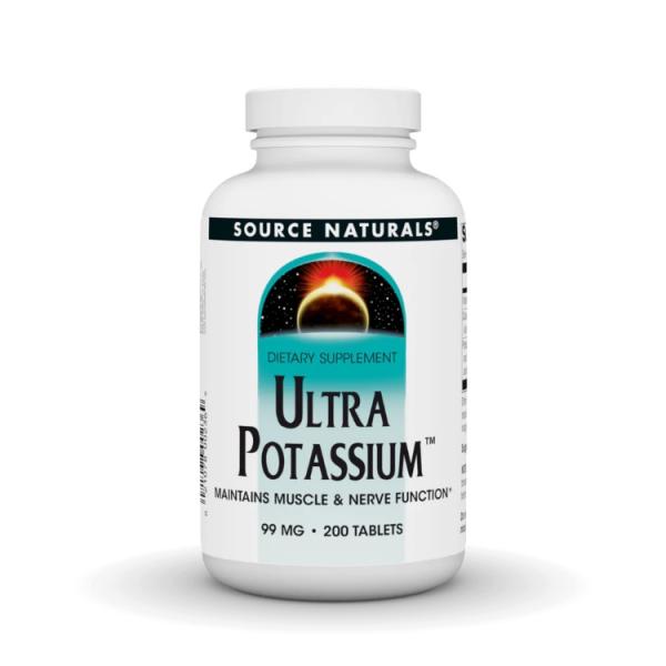 ソースナチュラルズ ウルトラ ポタシウム 99mg 200粒 Source Naturals Ultra Potassium・99 mg 200 Tablet  お取り寄せ