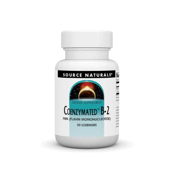 ソースナチュラルズ コエンザイメイテッド B-2 25mg ペパーミント味 30ロゼンジ Source Naturals Coenzymated・B-2 25  お取り寄せ