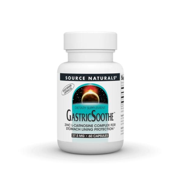 ソースナチュラルズ ガストリックスース 60ベジカプセル Source Naturals GastricSoothe・60 Vegetarian Capsule お取り寄せ