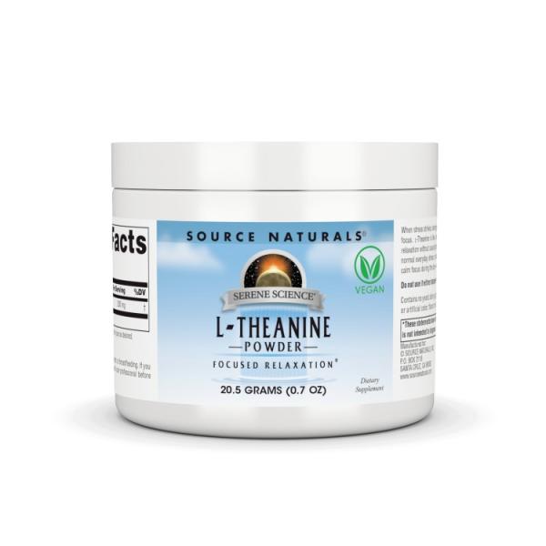 お取り寄せ ソースナチュラルズ セリーンサイエンス テアニン パウダー 20g Source Naturals Serene Sci Theanine P
