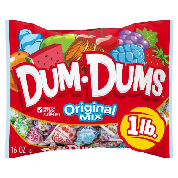 ダムダムズ オリジナルミックス ロリポップサッカーズ アソート ハードキャンディ 453g Dum Dums Original Mix Lollipop Suc お取り寄せ