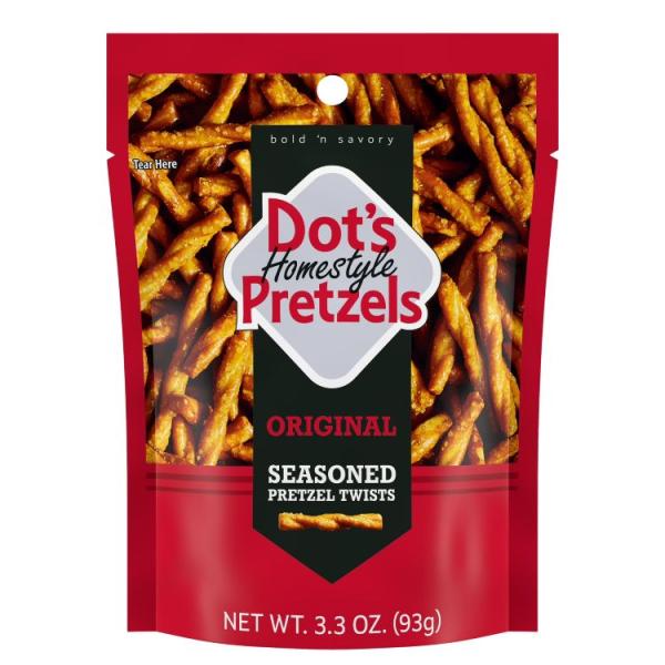お取り寄せ ドッツ ホームスタイルプレッツェル オリジナル シーズニング プレッツェルツイスト 93g Dot's Homestyle Pretzels Ori