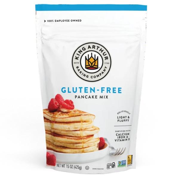 キングアーサーベーキングカンパニー グルテンフリー パンケーキミックス Non-GMO認証 コーシャ認証 425g King Arthur Baking Com お取り寄せ