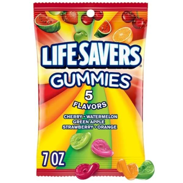 ライフセーバーズ グミ 5フレーバー 約198g 約49粒入り Life Savers 5 Flavors Gummy Candy - 7 oz, 49 Ct お取り寄せ