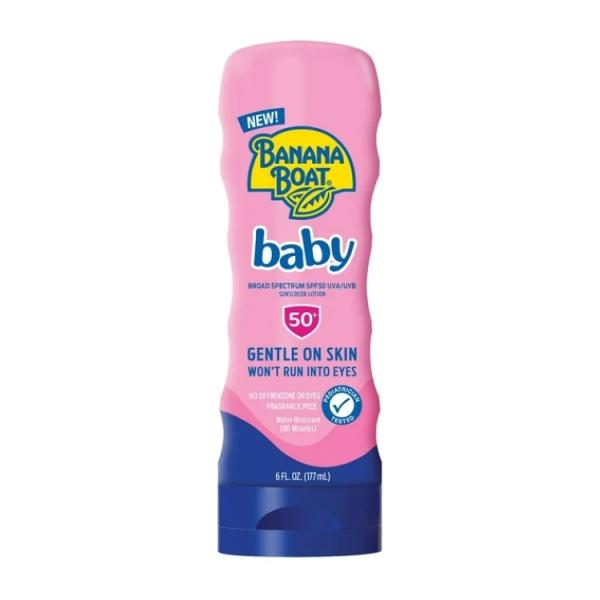 バナナボート ベビー 日焼け止めローション SPF50 177ml Banana Boat