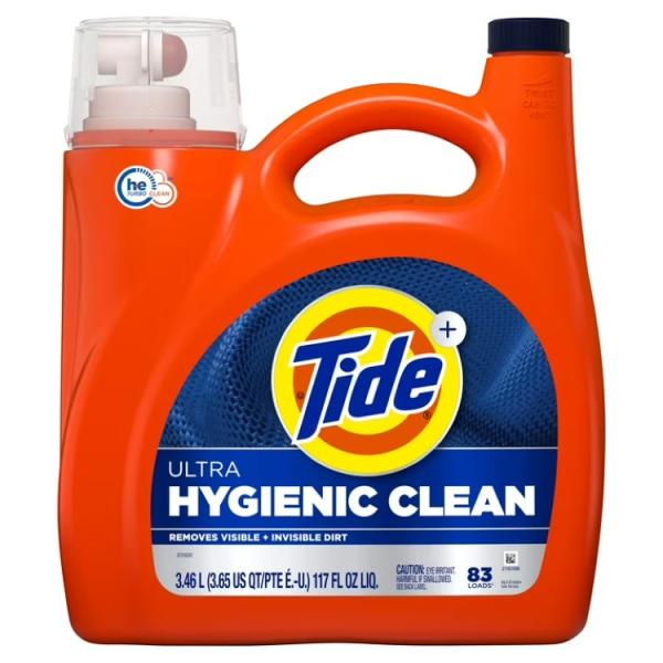 お取り寄せ タイド ウルトラハイジニッククリーン 液体洗濯洗剤 オリジナルの香り 3.46L 83回分 Tide Ultra Hygienic Clean Li