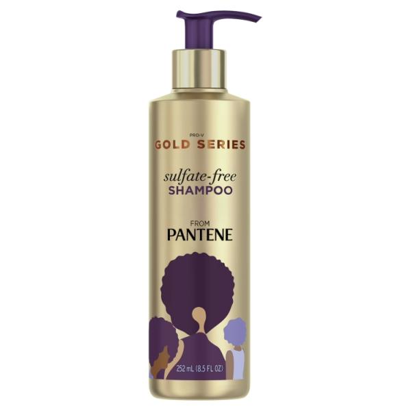 パンテーン ゴールドシリーズ シャンプー サルフェートフリー アルガンオイル配合 カーリー・コイリー ヘア用 251ml Pantene Gold Series お取り寄せ