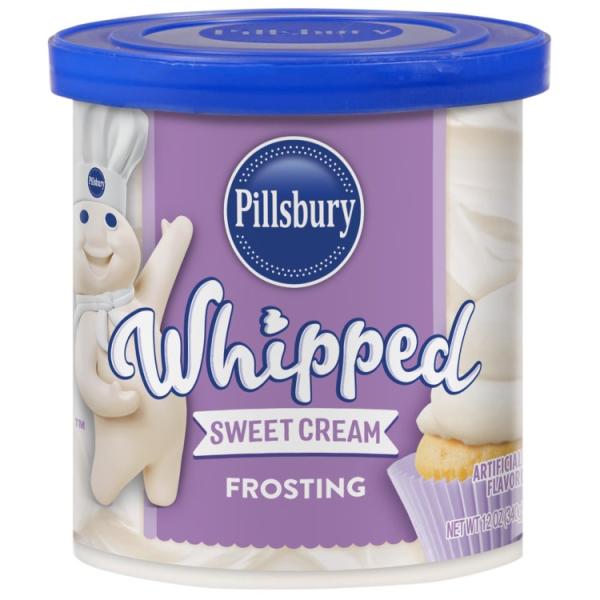 お取り寄せ ピルズベリー ホイップスイートクリームフロスティング 340g Pillsbury Whipped Sweet Cream Frostin