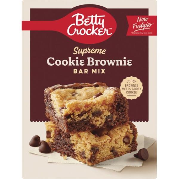 お取り寄せ ベティクロッカー シュプリーム クッキーブラウニーバー ミックス 465g Betty Crocker Supreme Cookie Br