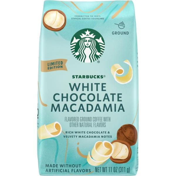 [限定版]スターバックス ホワイトチョコレート マカダミアナッツフレーバー グラウンドコーヒー 311g Starbucks White Chocolate M お取り寄せ