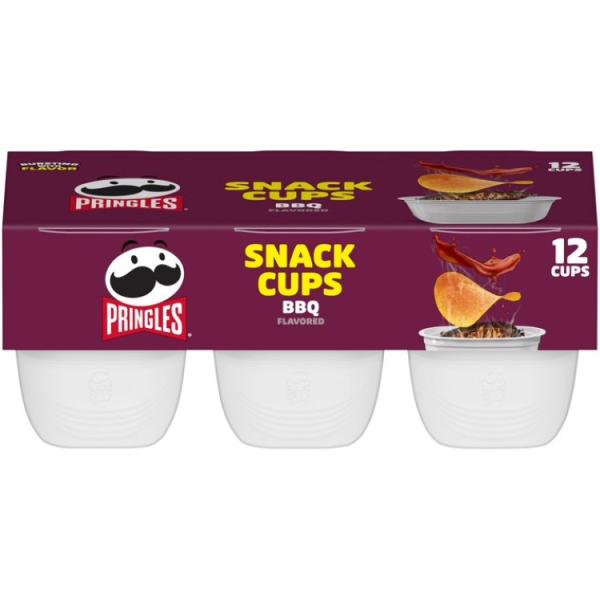 プリングルズ プリングルス スナックカップ BBQポテトチップス 12個入り Pringles Snack Cups BBQ Potato Crisps Chi お取り寄せ
