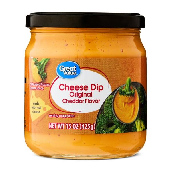 【ウォルマートブランド】グレートバリュー オリジナルチェダー チーズディップ 425g Great Value Original Cheddar Flavor  お取り寄せ