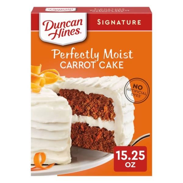 お取り寄せ ダンカンハインズ シグネチャー パーフェクトリーモイスト キャロットケーキミックス 432g Duncan Hines Signature