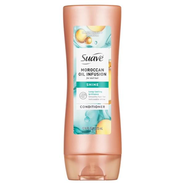 お取り寄せ スアーブ モロッカンオイルインフュージョン シャイン コンディショナー 373ml Suave Moroccan Oil Infusion Shin