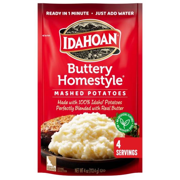 お取り寄せ アイダホアン バタリーホームスタイルマッシュポテト 113.4g Idahoan Buttery Homestyle Mashed Pot