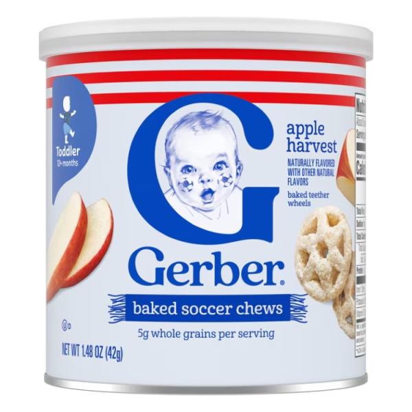 お取り寄せ ガーバー ベビースナック ティーザーホイール アップルハーベスト 42g Gerber Snacks for Baby Teether W
