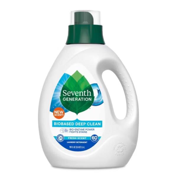 お取り寄せ セブンスジェネレーション 液体洗濯洗剤 フレッシュセント 2.7L 60回分 Seventh Generation Fresh Liquid Lau